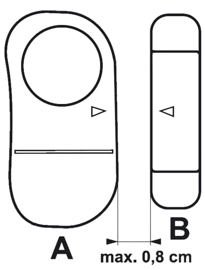 ÖPPNINGSSENSOR MED SIGNAL MA-05A3