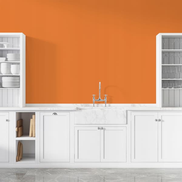 Keramisk loftsmaling intens orange farve H5933 mat 2L