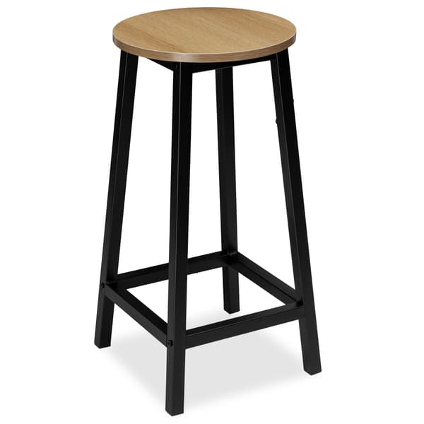 Flint Modern Oak loft industriell pall