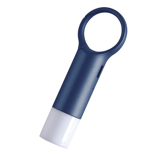 Lexon Nomaday Flash LED -avaimenperä, tummansininen/tummansininen LL137DB