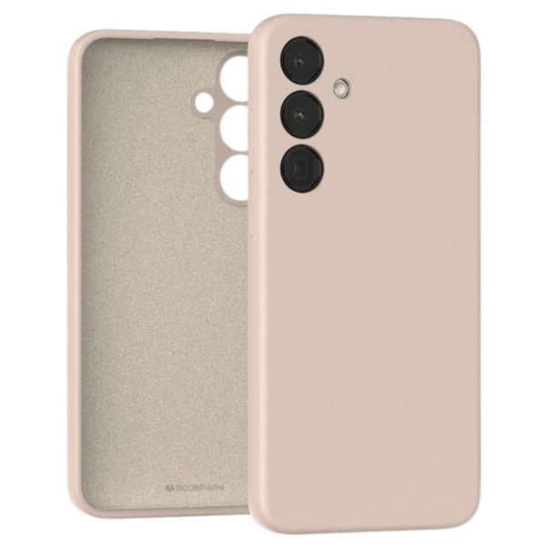 Kvicksilver Silikon Samsung A05s A057 rosa sand