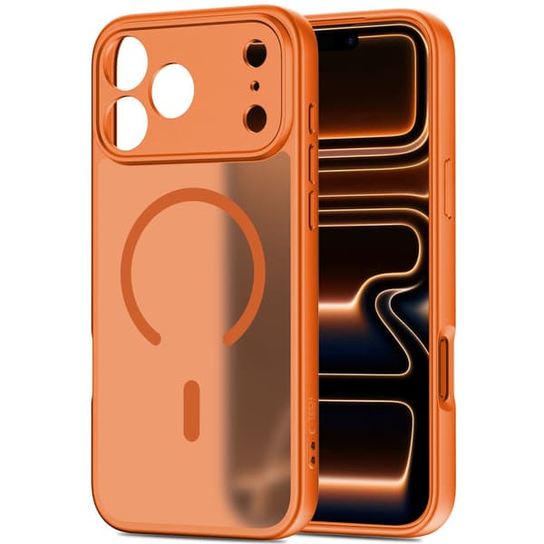 Tech-Protect Basic MagSafe iPhone 17 PRO MAX Mat Kosmisk Orange