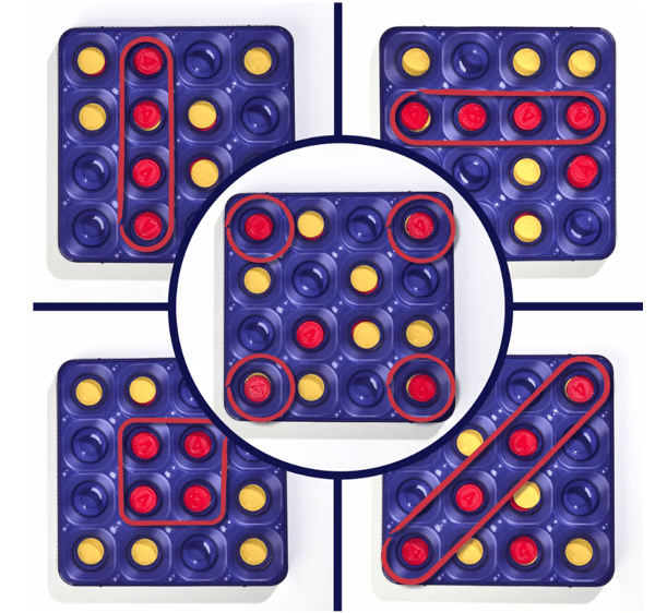 Hasbro Connect 4 Frenzy Pusselspel Engelsk Version - G2782