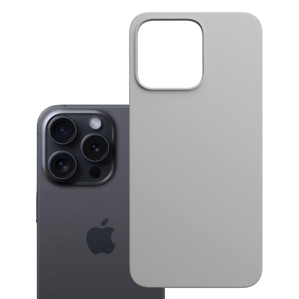 Apple iPhone 16 Pro - 3mk Hardy MagSilicone Natural Titanium