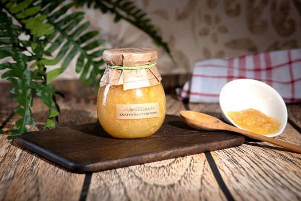 Naturlig citronsylt 300g för te