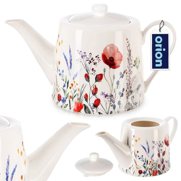 Porcelænskande til kaffe og te MAKI 1 l