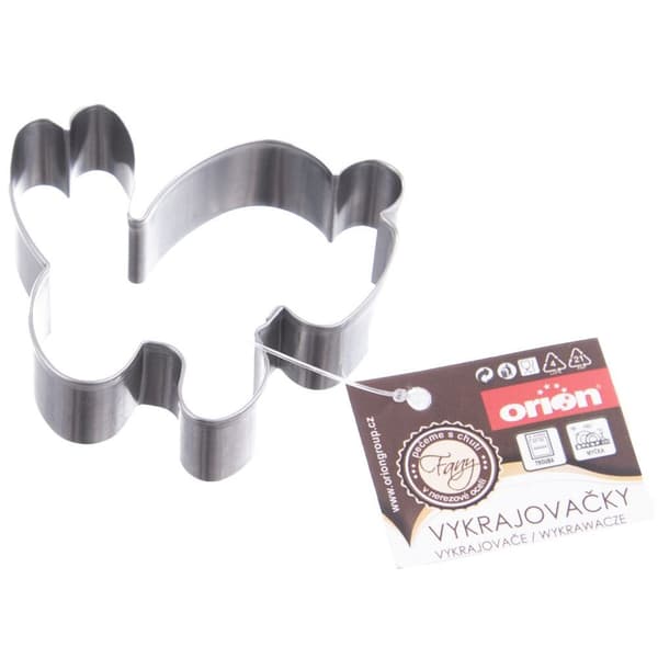 Stål kageudstikker kanin 6,5 cm