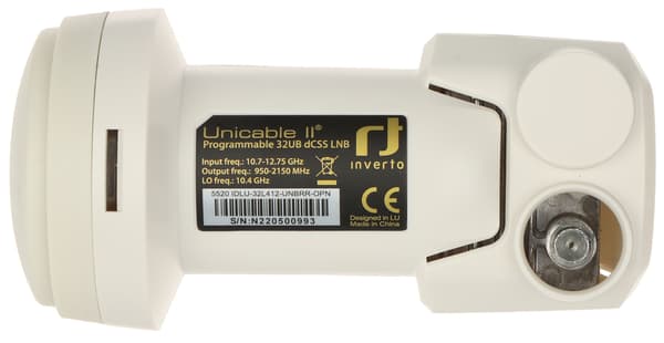 TV-SAT konverter conv/unicable-II-INV inverto