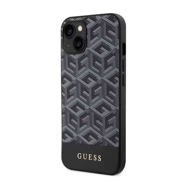 Guess GCube Stripes MagSafe - iPhone 14 Plus cover (sort)