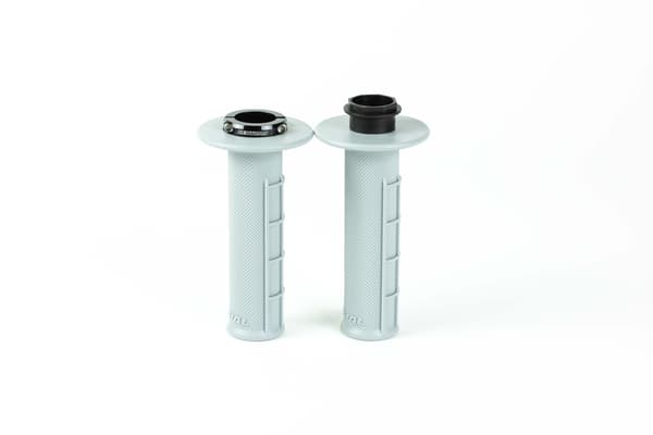 RENTHAL MX GRIPS ORIGINAL LOCK-ON SOFT (HALV WAFFLE) LYS GRÅ