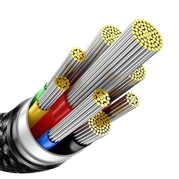 Baseus Tungsten Gold 240W USB-C til USB-C-kabel 3m (sort)