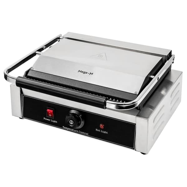 Mega-M grill kontaktgrill rillad 2300W 230V