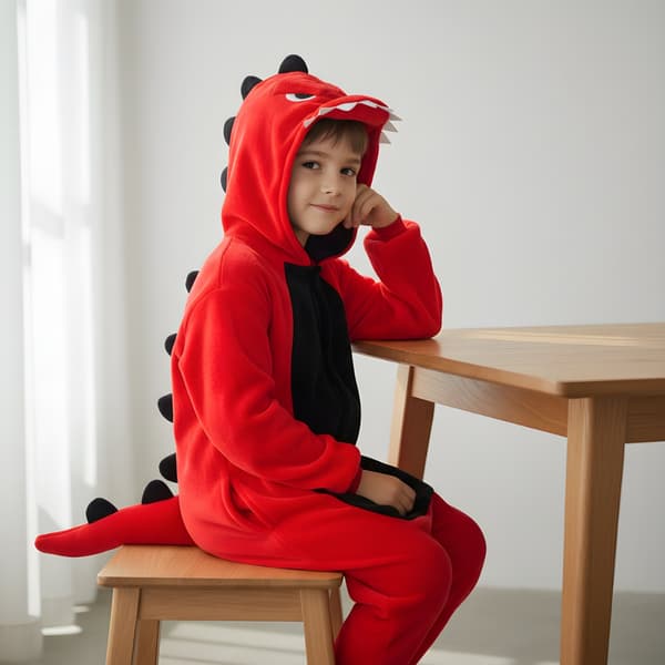 Kigurumi-pyjamas til barn, 125-135 cm