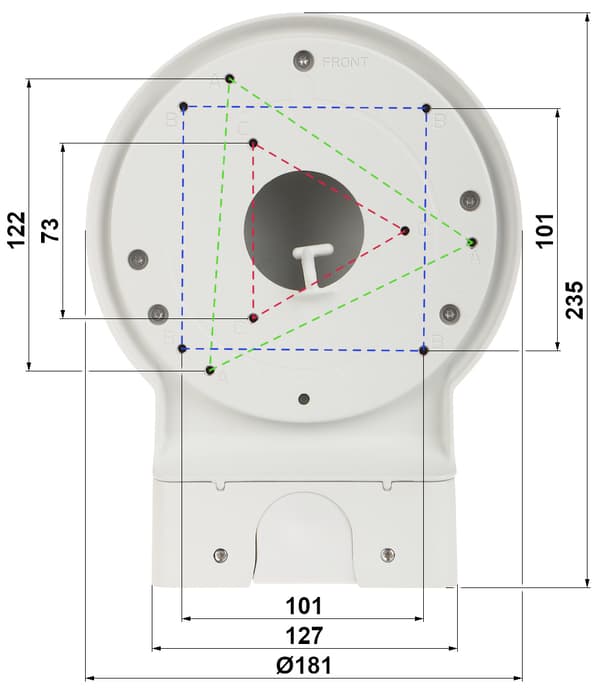 DAHUA PFB211W KULLKAMERAFÄSTE