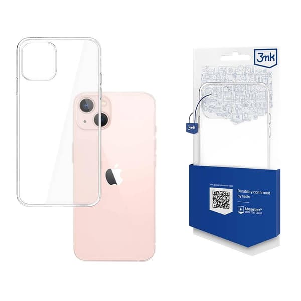 Apple iPhone 14 Plus - 3mk Gennemsigtigt Etui