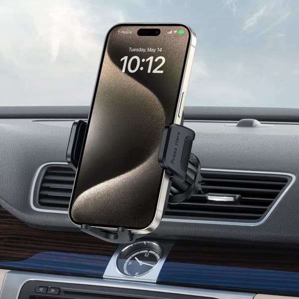 TECH-PROTECT V7 UNIVERSAL INSTRUMENTPANEL OCH VENTILATIONSFÄSTE FÖR BILEN, SVART
