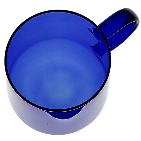 GLASKOP TIL KAFFE OG TE 310 ml. 8,7 cm MARINEBLÅ