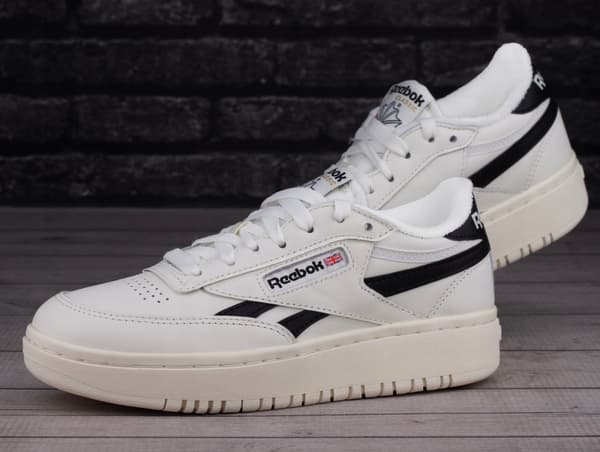 Reebok Club C Double damesko MED læder ecru 39 3A8G3* BAGGRUNDE