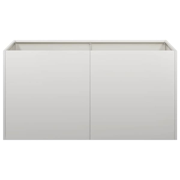 vidaXL urtepotte 80x40x40 cm rustfrit stål