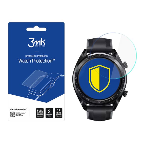 Huawei WATCH GT - 3mk Kellonsuoja FlexibleGlass