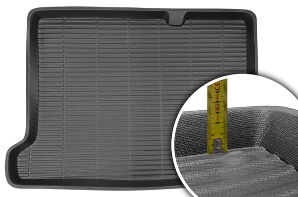 Dacia Sandero II Hatchback 2012-2018 LUCKY3D Trunk Mat