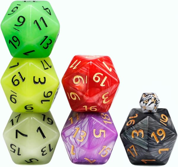 Marble of War RPG-tärningar Set med 11 tärningar
