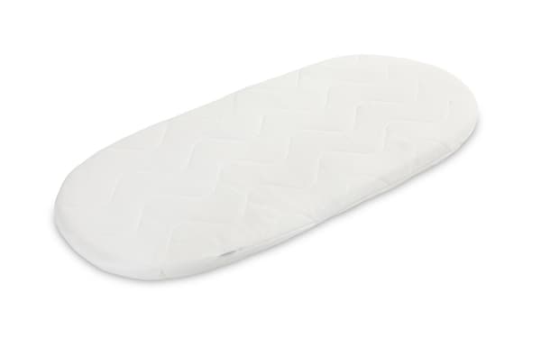 VIT BARNVAGNSMADRASS 75X35 CM QUILTAD