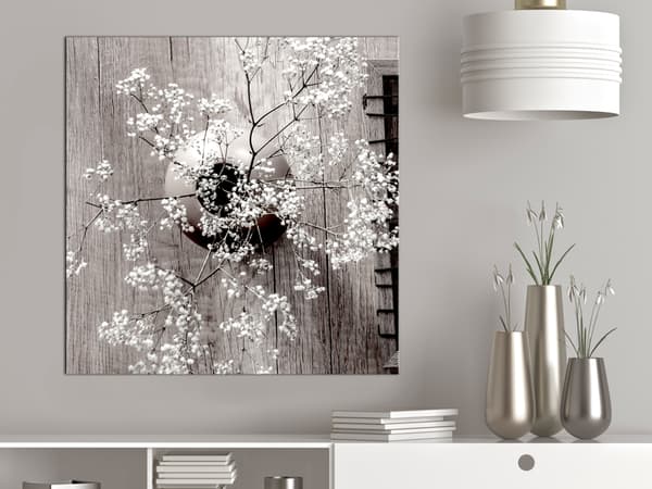 Bild - Torkade blommor (1-delad) kvadrat