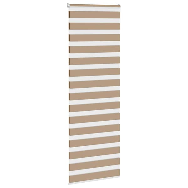 vidaXL Zebrarullgardin, 75x200 cm, Tygbredd 70,9 cm, Polyester
