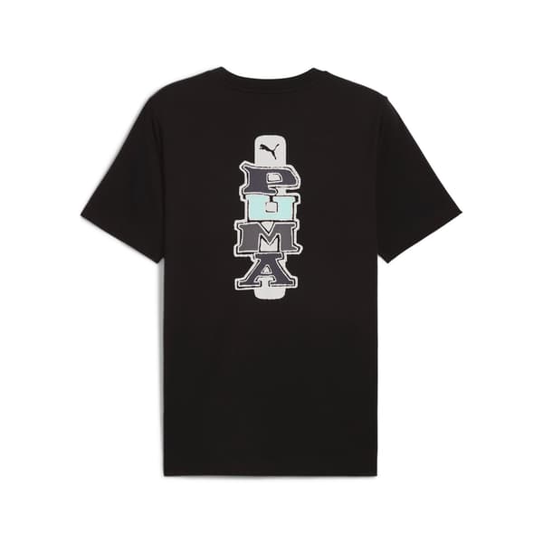 Herre T-shirt Puma GRAPHICS BACK sort 68483201 r M