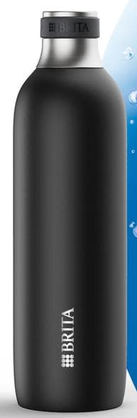 Flaske til sodastreamer BRITA sodaTRIO 1 L Sort