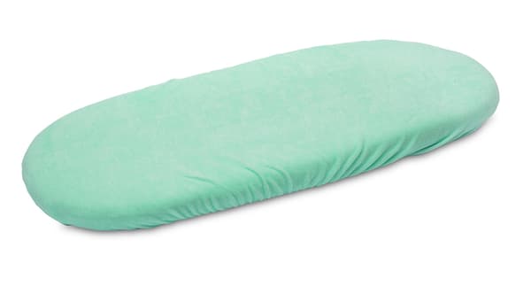Frotté barnvagnslakan mintgrönt 35X75