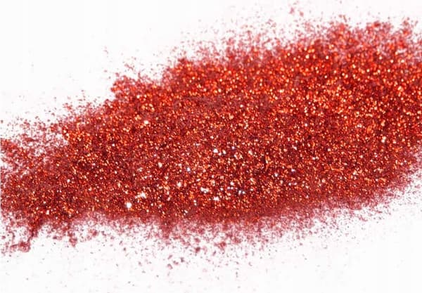 RØD LØS GLITTER, 15 g, 1 pakke