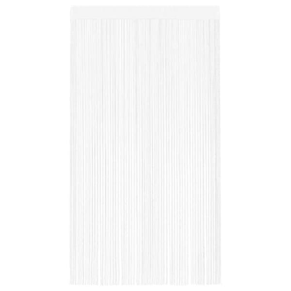 vidaXL Snörgardiner, 2-pack, 140 x 250 cm, Vit