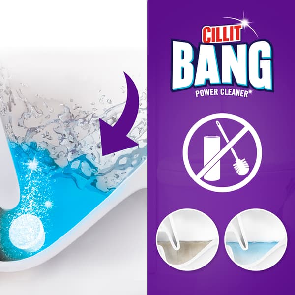 015429 Cillit Bang WC Tabletit Origin 6 kpl