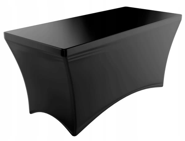 Cateringborddække SORT 180cm