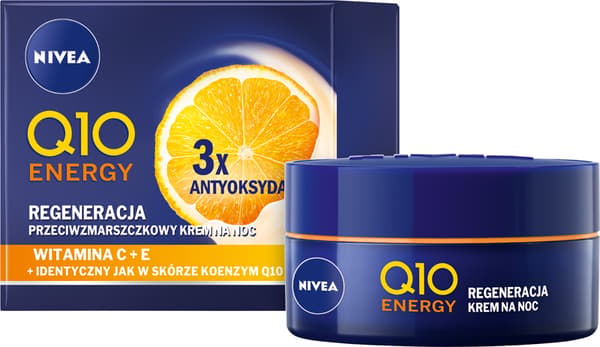 NIVEA Q10 Energy nattcreme 50 ml