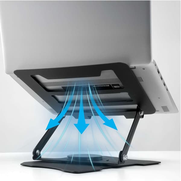 LAURO laptopstativ svart