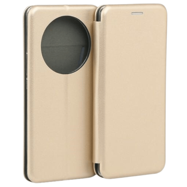 Beline Book Magnetisk Honor Magic6Lite Etui Guld/Guld