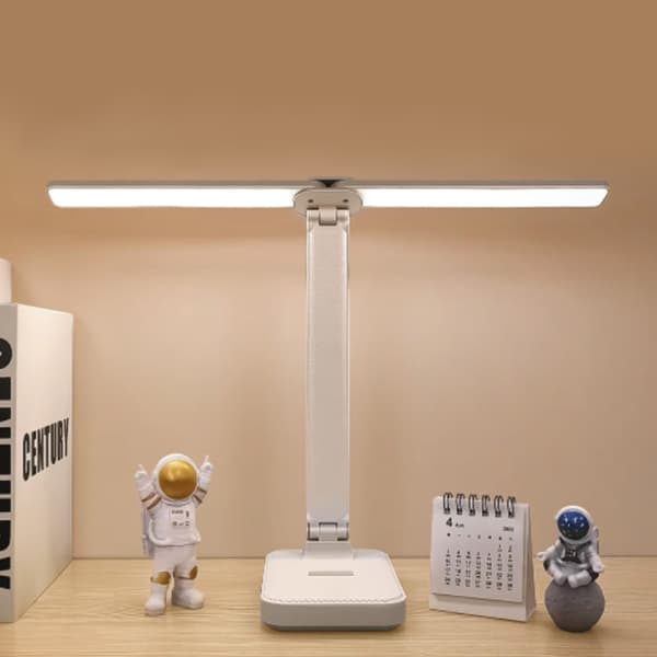 LED-skrivbordslampa - D20B (vit)