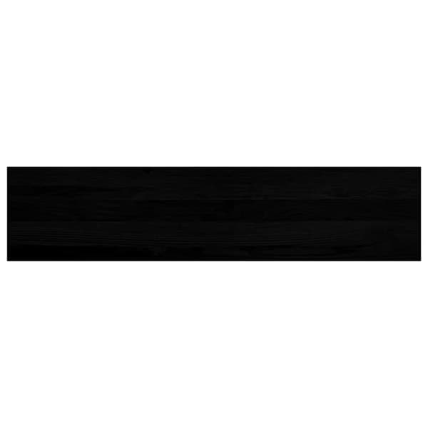 vidaXL trappetrin, 2 stk. brun 110x25x2 cm massivt egetræ