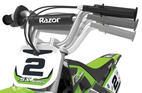 Elmotorcykel til børn RAZOR SX350 Dirt green