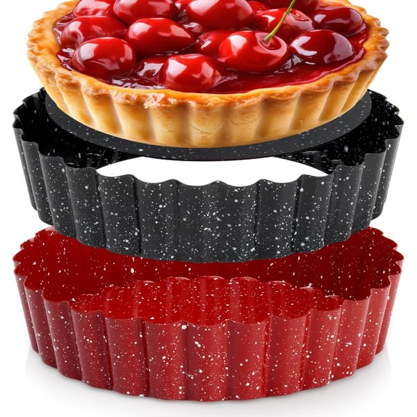 Granit tarte form med løst bund 12 cm 2 stk.