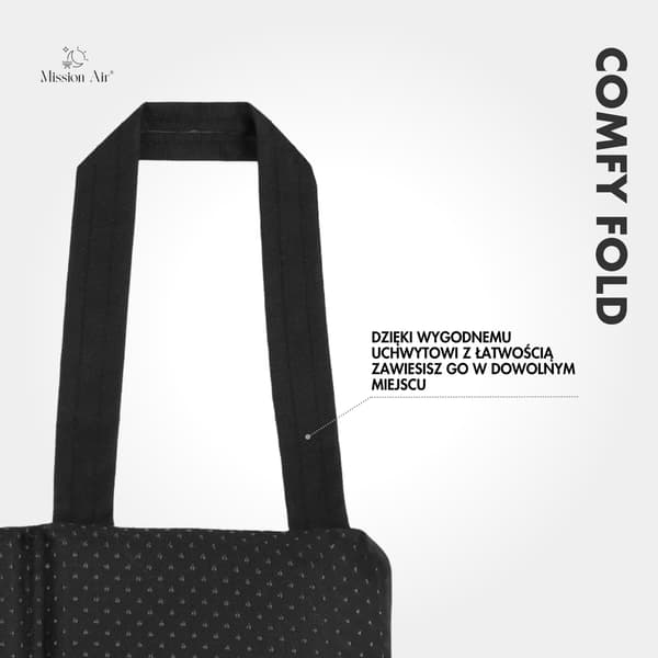 COMFYFOLD BLACK kokoontaitettava stadionpuutarhan lämmitysalusta