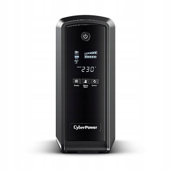 CyberPower CP900EPFCLCD UPS, 0,9 kVA, sort