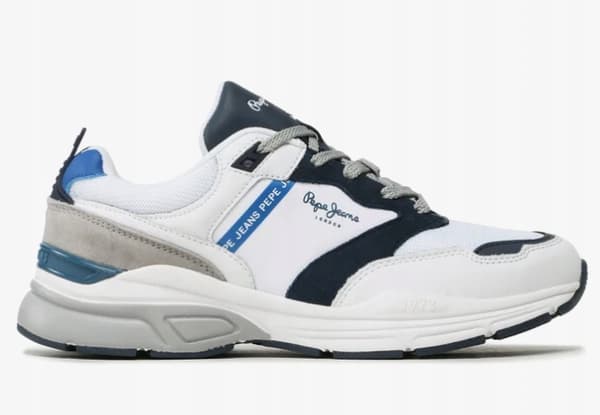 Pepe jeans hvide snøresko lav 42 AWE