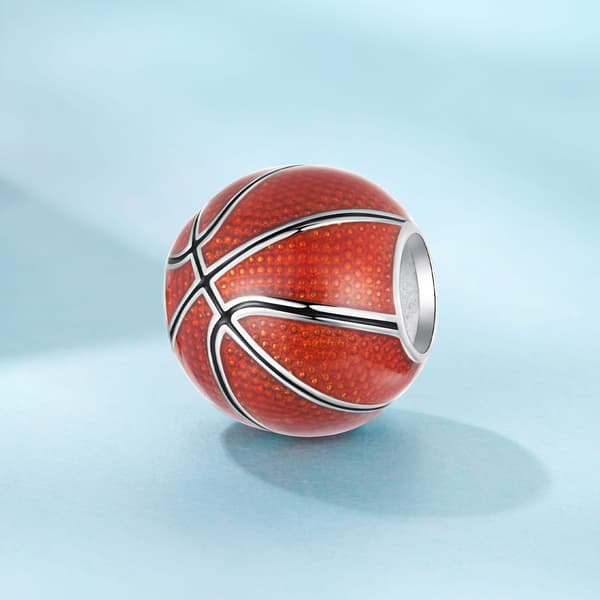 Sølvvedhæng BASKETBALL perler sølv 925 perle