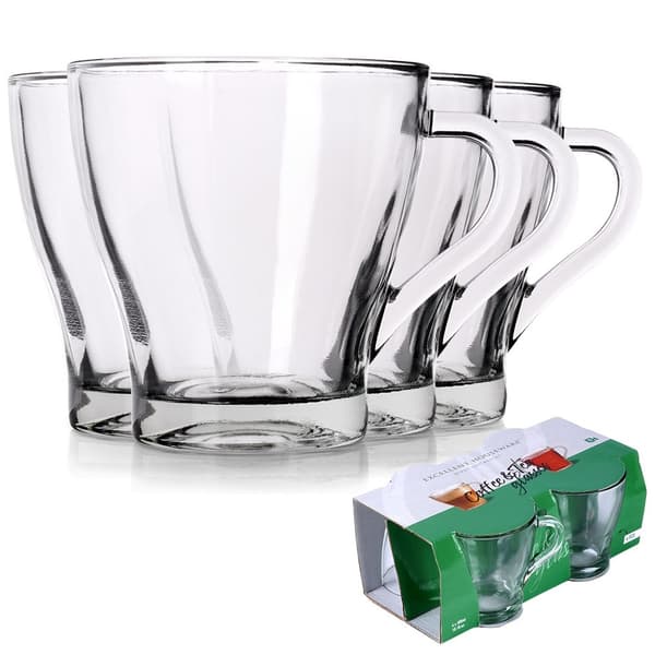 Kahvi- ja teemukit 280 ml 4 kpl