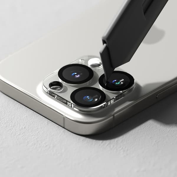 RINGKE KAMERASUOJA 2 KPL IPHONE 16 PRO / 16 PRO MAX KIRKAS