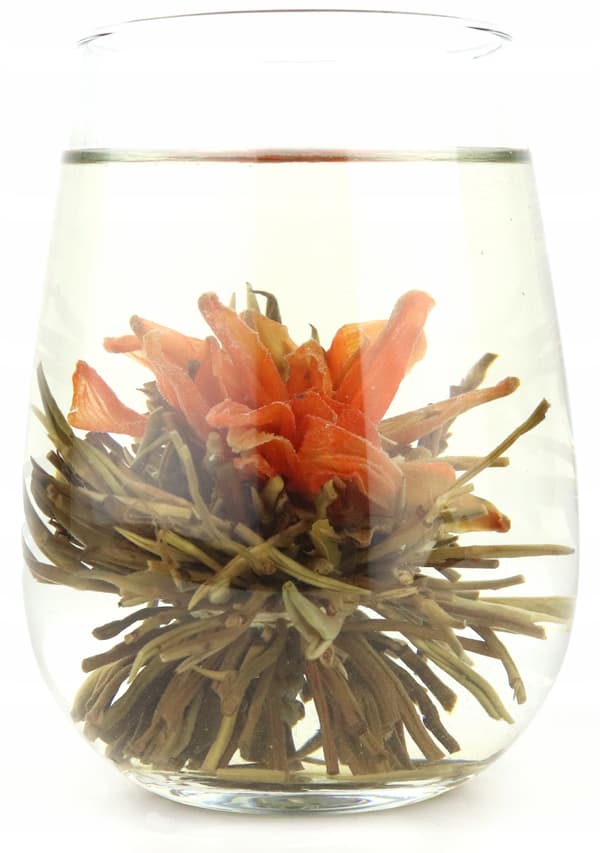 Kande 0,6 l + 4 stk. blomstrende te sæt
